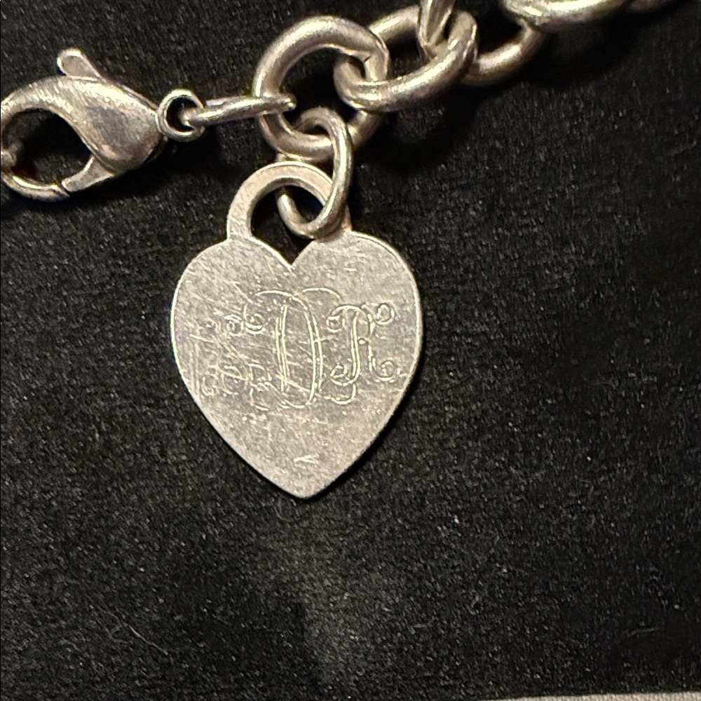 Tiffany & Co Heart Charm Bracelet - Picture 2 of 4
